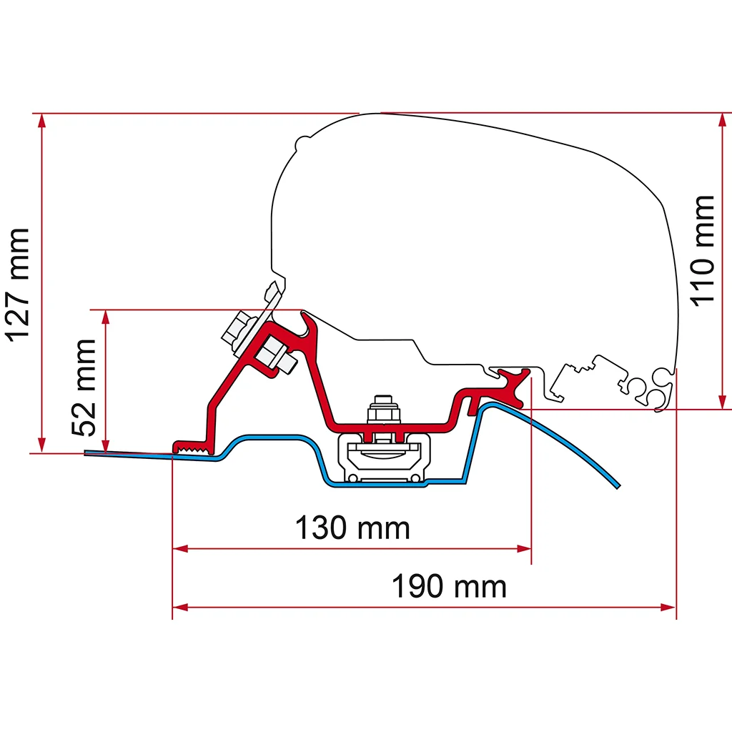 Fiamma Awning Bracket Kits