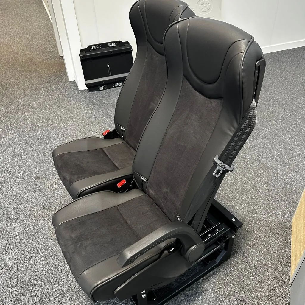 Mobiframe RAM03 Fixed Double Campervan Seat — ISOFIX & Sliding thumbnail 5