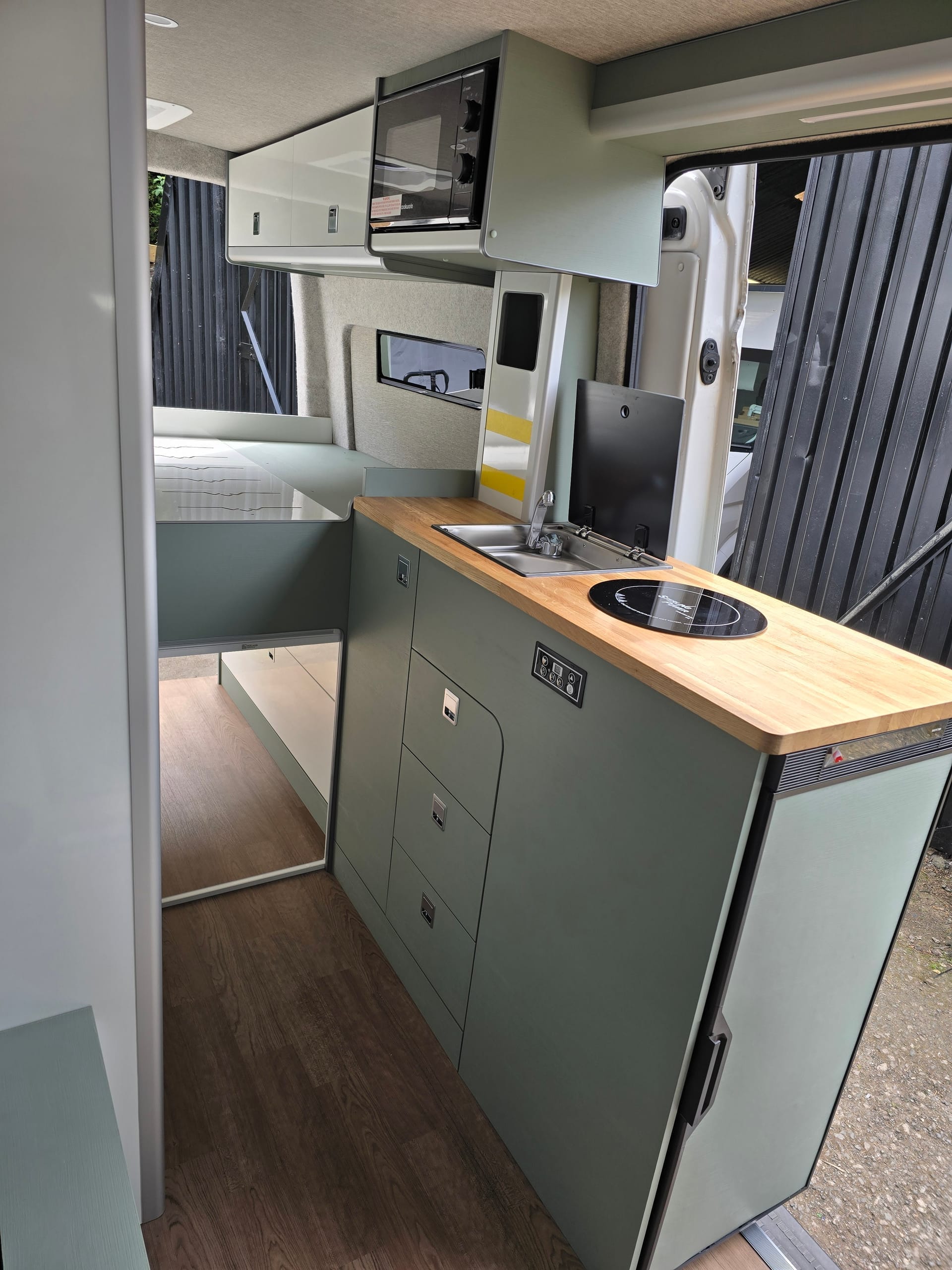 Microwave Shelf / Plate Cupboard — image 1